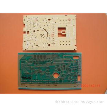LED Single Layer FR4 Single Sided PCB Board with Black Lege